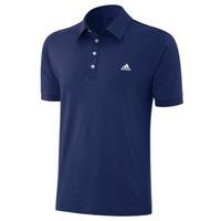 adidas climalite microstripe polo shirt midnightwhite