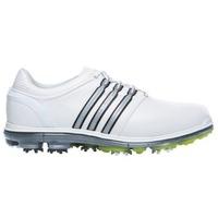 adidas Pure 360 Golf Shoes White/Metallic Silver/Slime