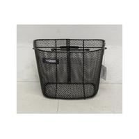 adie front mesh basket with metal holder ex demo ex display black