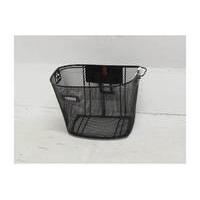 Adie Front Mesh Basket With Plastic Holder (Ex Display) | Black