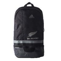 adidas New Zealand All Blacks Players Rugby Schoolbag/Backpack - Black/Vista Grey