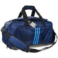 adidas 3 Stripes Performance Team Duffle Bag - Medium - Collegiate Navy/Solar Blue