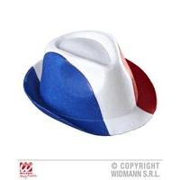 Adult\'s France Flag Felt Fedora