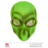 Adult\'s Halloween Pvc Alien Mask