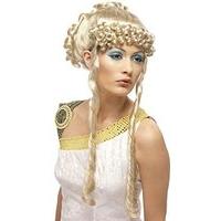 Adult\'s Blonde Greek Goddess Wig