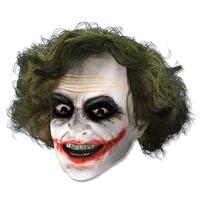 Adult\'s The Joker 3 4 Mask With Hair