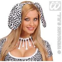 Adult\'s Velvet Dalmatian Ears