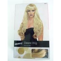Adult\'s Blonde Long Curly Wig