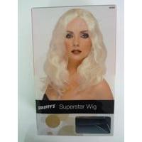 Adult\'s Blonde Super Star Wig