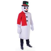 adults snowman fancy dress costume