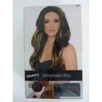 Adult\'s Brown Temptress Wig