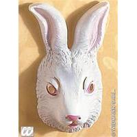 Adult\'s White Rabbit Mask