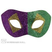 Adult\'s Mardi Gras Glittered Eyemask