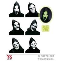 adults hooded ghost mask