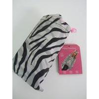 Adult\'s Zebra Print Poncho