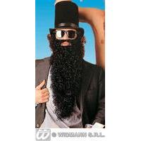 Adult\'s Black Long Beard