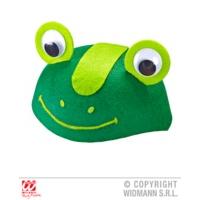 Adult\'s Felt Frog Cap