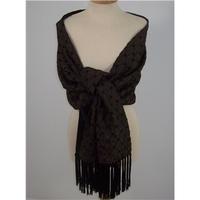 Adrienne Landau Brown/Black Wrap