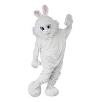 Adult\'s White Bunny Mascot Costume