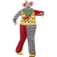 Adult\'s Sinister Clown Costume