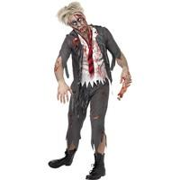 adults high school horror zombie schoolboy costume
