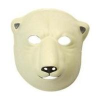 Adult\'s Polar Bear Foam Mask