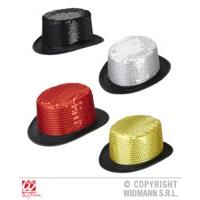 Adult\'s Assorted Sequinned Top Hats