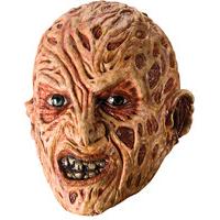 Adult\'s Freddy Krueger 3 4 Vinyl Overhead Mask