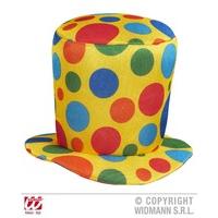 Adult\'s Clown Top Hat