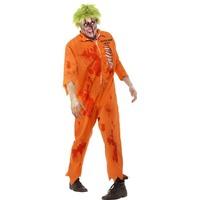 adults zombie death row inmate costume