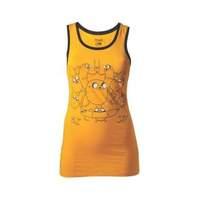 Adventure Time Jake Small Tank Top Yellow/Black