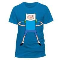 adventure time finn body t shirt sapphire medium