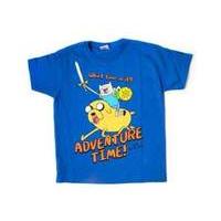 Adventure Time Jake And Finn Kids T-shirt 128/134cm Blue (85673adv-128)