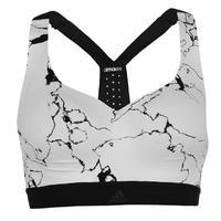 adidas climachill all over print sports bra ladies