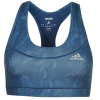 adidas tech fit all over pattern bra womens