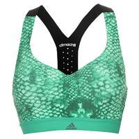 adidas Climachill All Over Print Sports Bra Ladies