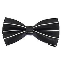 Adjustable Bow Ties Polyester Silk for Baby Kids