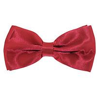 adjustable wedding party men jacquard polyester silk bow tie