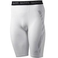 Adidas Techfit Preparation Short Tights (white)