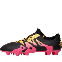 adidas mens x 152 fg ag football boots core blackshock pinksolar gold