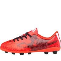 adidas Junior F5 FxG Football Boots Solar Red/White/Core Black