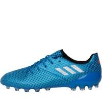 adidas Mens MESSI 16.1 AG Football Boots Shock Blue/Metallic Silver/Core Black