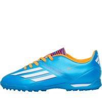 adidas Junior F10 TRX TF Astro Football Boots Blue