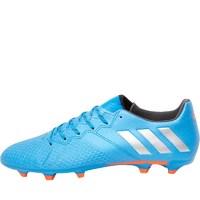 adidas mens messi 163 fg football boots shock bluemetallic silvercore  ...