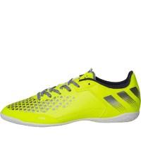 adidas Mens ACE 16.3 CT IN Court Indoor Trainers Solar Yellow/Utility Blue/Night Metallic