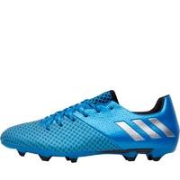 adidas Mens MESSI 16.2 FG Football Boots Shock Blue/Metallic Silver/Core Black