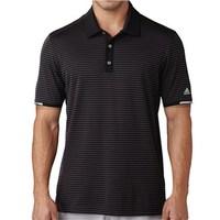 Adidas Mens ClimaChill Tonal Stripe Polo Shirt