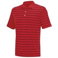 adidas mens two colour stripe polo shirt