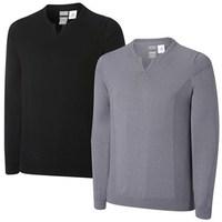 Adidas Mens AdiPure Notched V-Neck Sweater