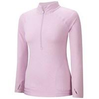 Adidas Ladies Advance Heathered Rangewear Half Zip Jacket